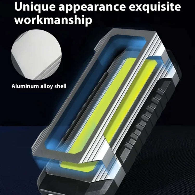 Flat Work Light LED Work Auto Repair Light USB Rechargeable Repair Light With Magnetic Attachment...