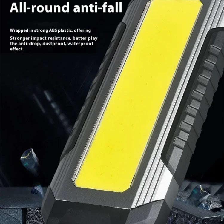 Flat Work Light LED Work Auto Repair Light USB Rechargeable Repair Light With Magnetic Attachment...
