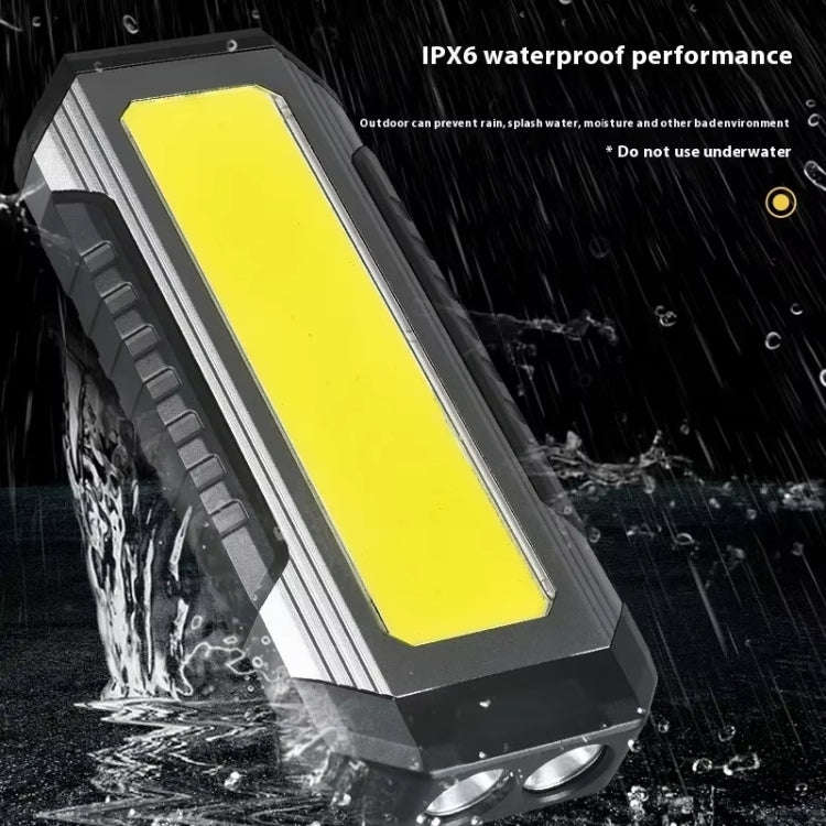 Flat Work Light LED Work Auto Repair Light USB Rechargeable Repair Light With Magnetic Attachment...