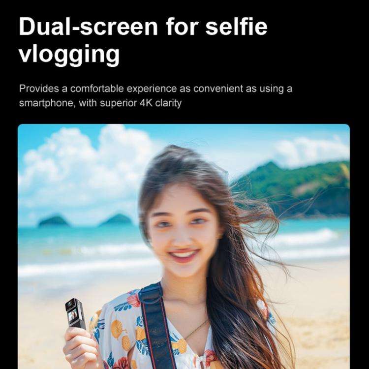 4K HD Anti-Shake Waterproof Motorcycle Riding Recorder Chest Head Mounted Diving Thumb Camera, SO...