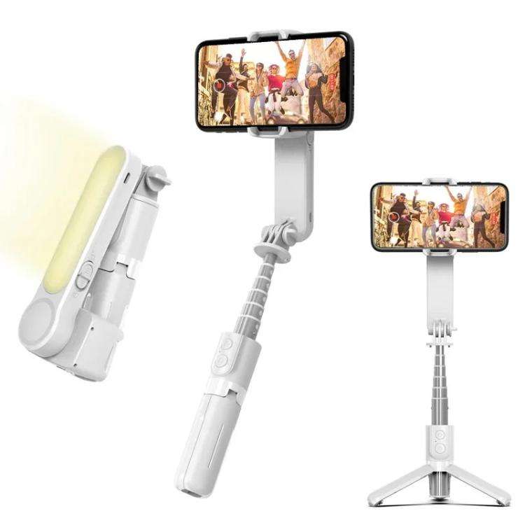 L09 Mini Handheld Folding Anti-shake Stabilizer Bluetooth Beauty Fill Light Selfie Stick