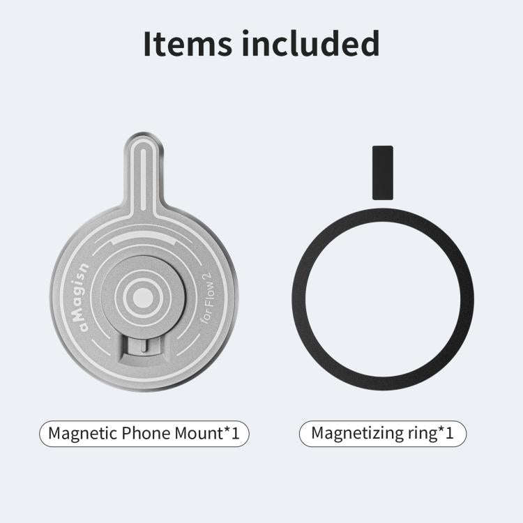 For Insta360 Flow 2 Pro AMagisn Magnetic Phone Mount Adapter Accessories