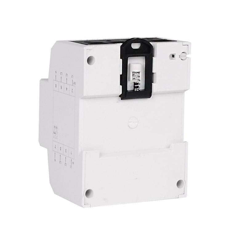 100A 380V AC 3-phase 4 Wire Energy Meter Temporary Power Can Be Reset Din Rail Mounted