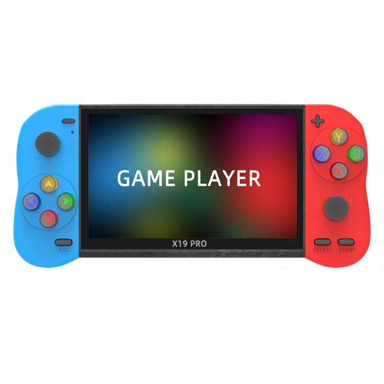 X19 Pro 5.1-inch Screen Handheld Game Console Supports AV TV Output With 8G Memory Card