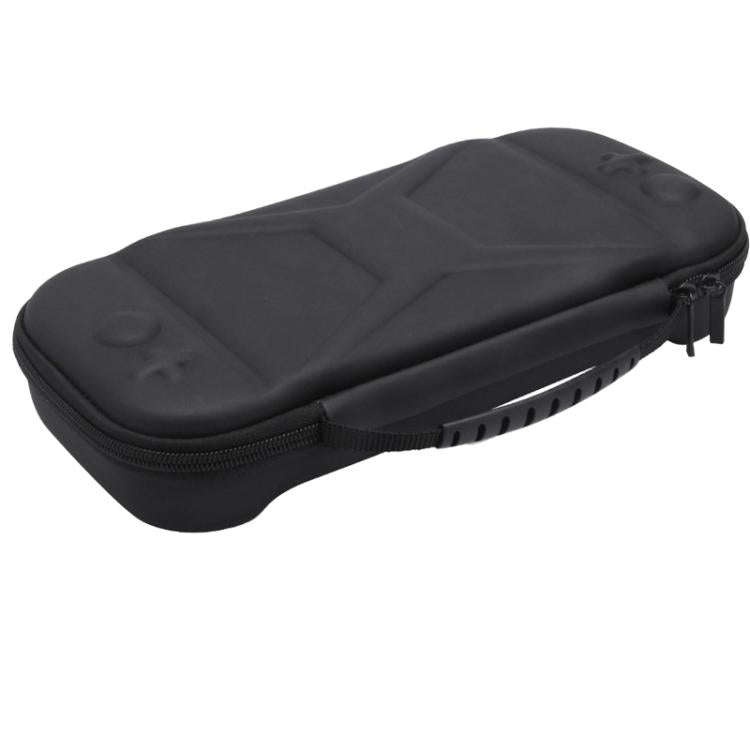 For Nintendo Switch 2 Game Console Storage Bag EVA Fabric Handbag, X-Pattern Gray, X-Pattern Black