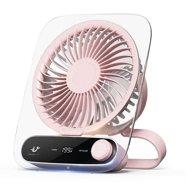 199-speed Desktop wall-mounted Fan With Handle & Light Built-in Aromatherapy Cotton