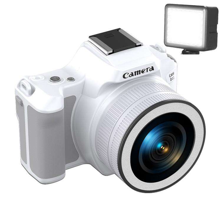 48 Million Pixel 2K Ultra HD Mini Digital Portable Camera, Black, White, White+Fill Light, Black+...
