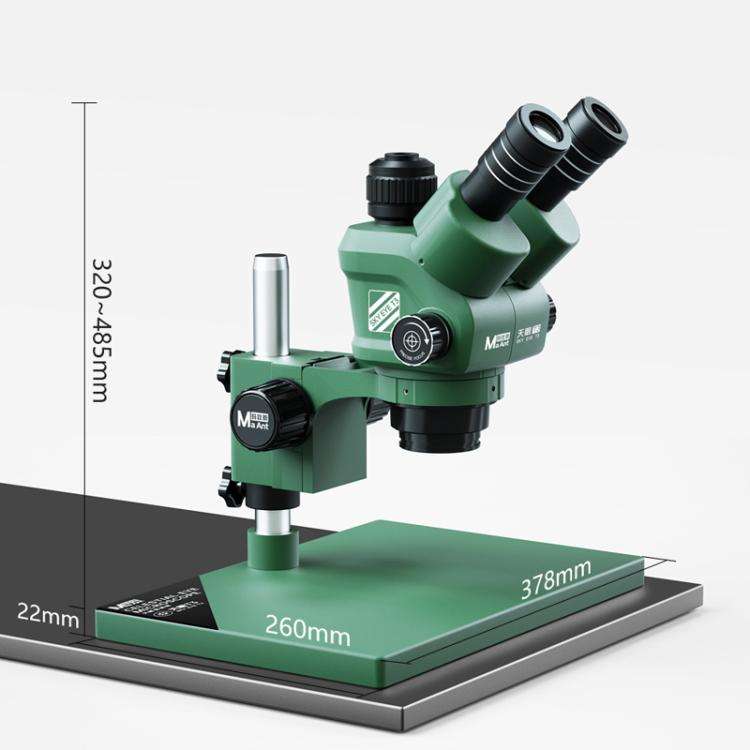 Trinocular Stereo Microscope Optical Cell Phone Repair HD Electronic Circuit Board Microscope, Ma...
