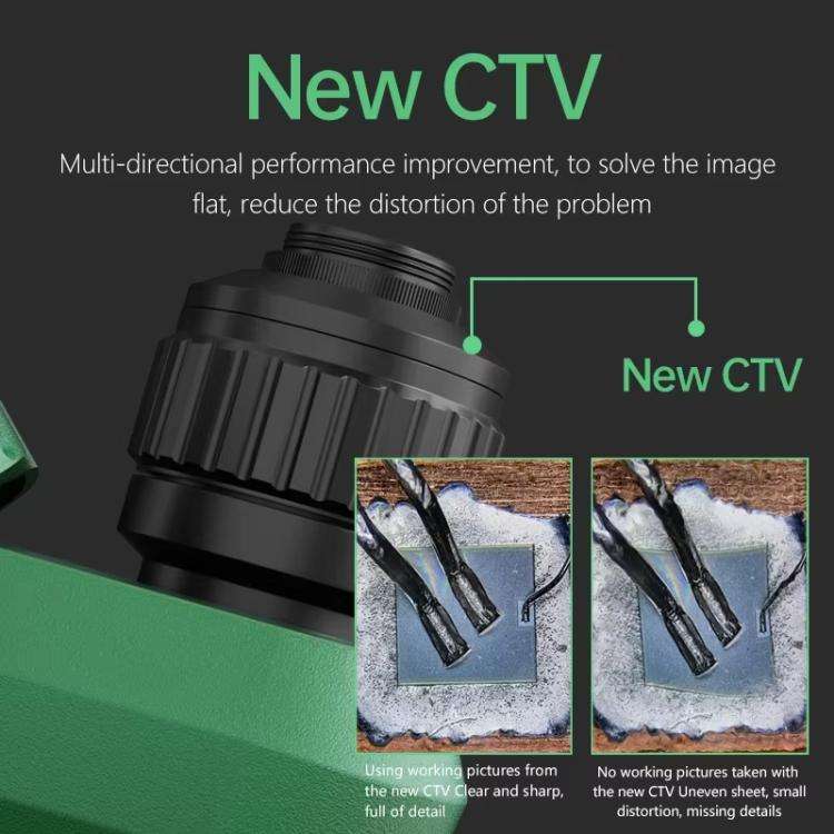 Trinocular Stereo Microscope Optical Cell Phone Repair HD Electronic Circuit Board Microscope, Ma...