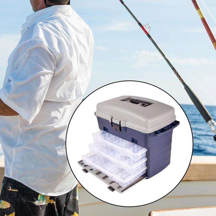 Large Capacity Ultra-light Lure Fishing Box Lure Bait Sequin Storage Box