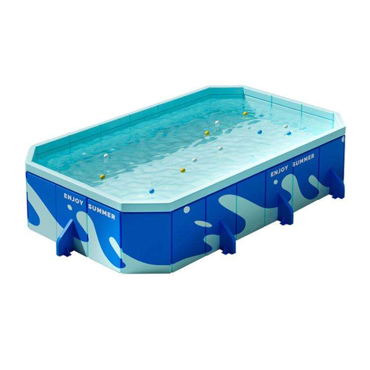 Children Home Free Inflatable Swimming Pool Foldable Outdoor Bracket Play Pool, 1.6m, 2.2m, 2.6m,...