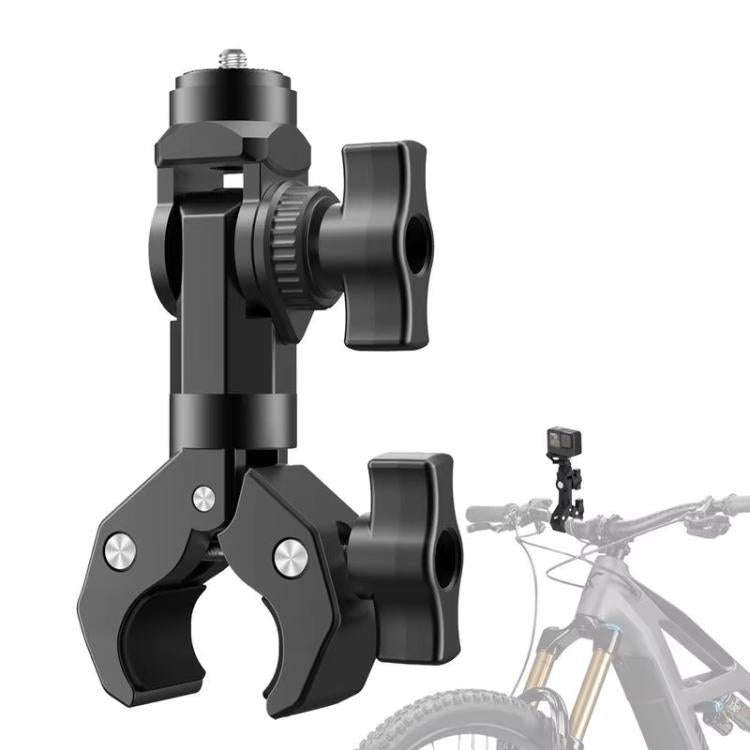 Camera Clip Motorcycle Bicycle Handlebar Crab Clamp For Sports Camera, With Adapter
