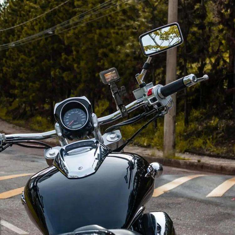 Camera Clip Motorcycle Bicycle Handlebar Crab Clamp For Sports Camera, With Adapter