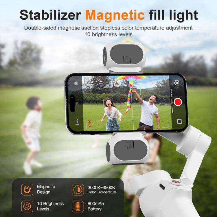 For DJI / Zhiyun Handheld Gimbal Stabilizer Fill Light Magnetic LED Photography Lamp Mobile Phone...
