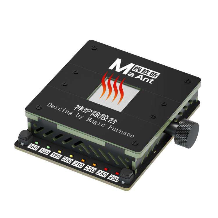 Cell Phone Fixed CPU Font IC Chip Heating Degumming Platform Repair Tool Fixture, Degumming Platform