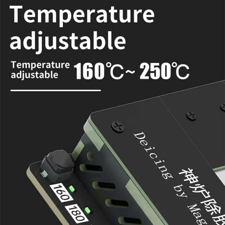 Cell Phone Fixed CPU Font IC Chip Heating Degumming Platform Repair Tool Fixture, Degumming Platform