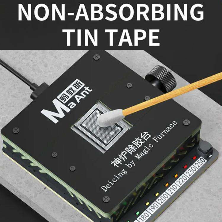 Cell Phone Fixed CPU Font IC Chip Heating Degumming Platform Repair Tool Fixture, Degumming Platform