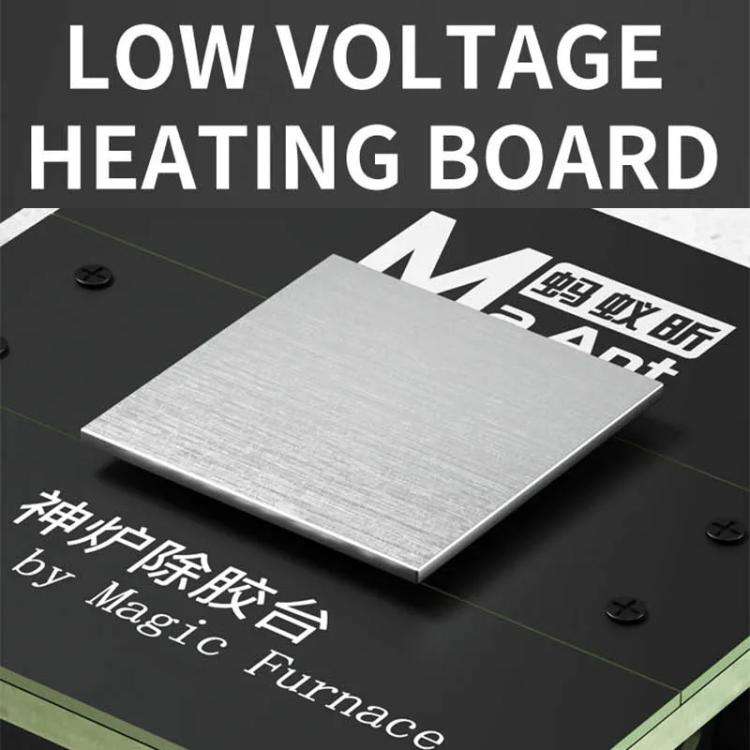 Cell Phone Fixed CPU Font IC Chip Heating Degumming Platform Repair Tool Fixture, Degumming Platform