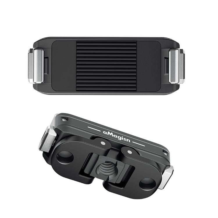 For DJI Osmo 360/Action 5 Pro/4/3 aMagisn Metal Magnetic Quick Release Mount Dual Interface Adapter