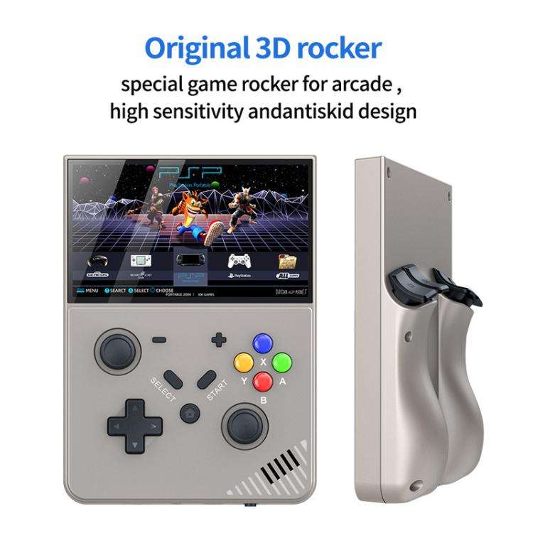 R43 Pro Handheld Game Console 4K HD 4.3-Inch Screen Home Portable Video Game Player, Translucent ...