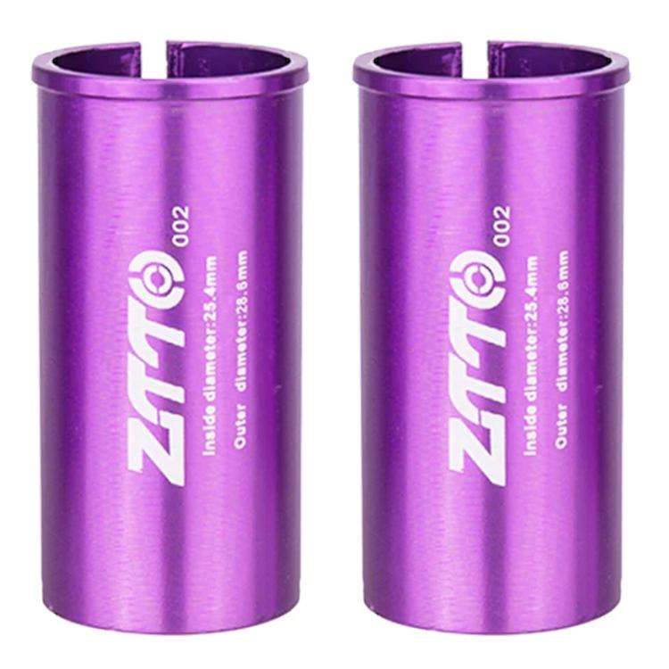 2pcs ZTTO Bicycle Seat Post Conversion Sleeve Reducer Cover, 25.4-27.2mm 001, 27.2-28.6mm 003, 27...
