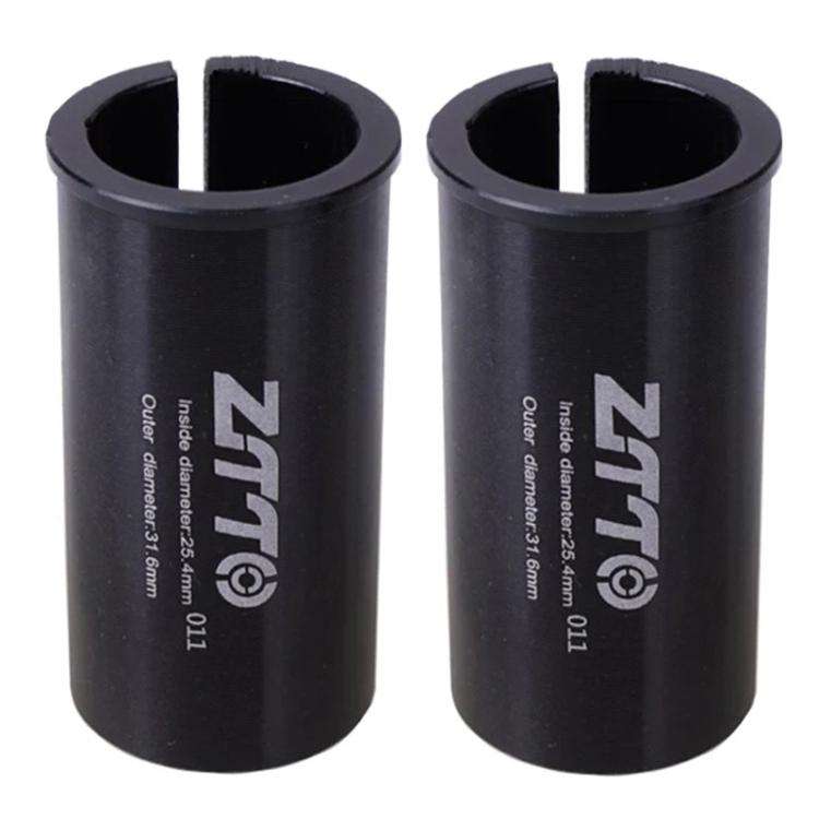 2pcs ZTTO Bicycle Seat Post Conversion Sleeve Reducer Cover, 25.4-27.2mm 001, 27.2-28.6mm 003, 27...