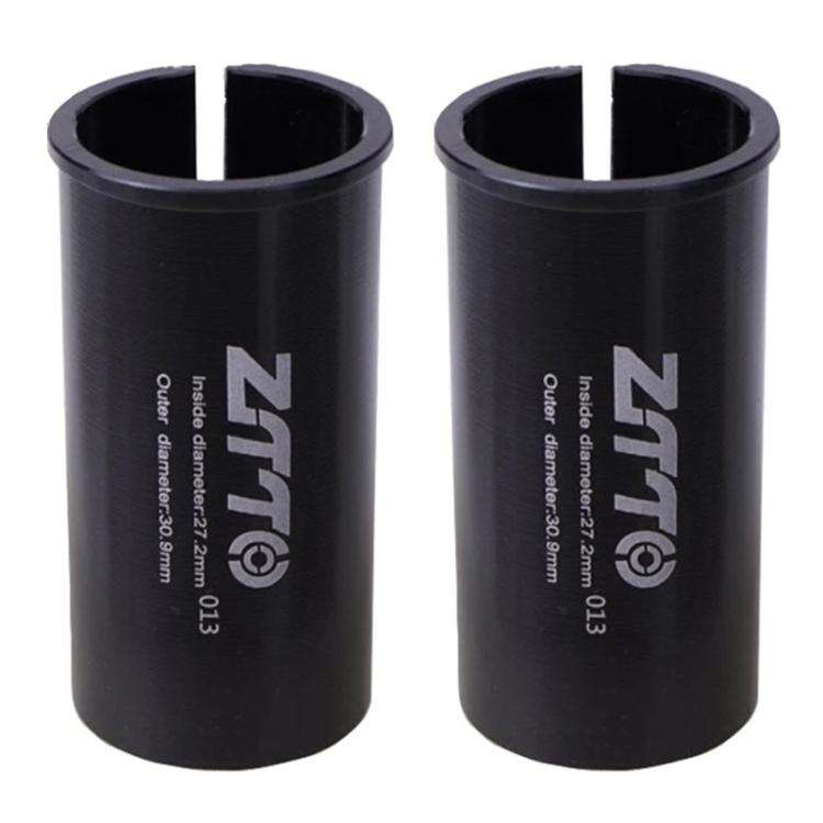 2pcs ZTTO Bicycle Seat Post Conversion Sleeve Reducer Cover, 25.4-27.2mm 001, 27.2-28.6mm 003, 27...
