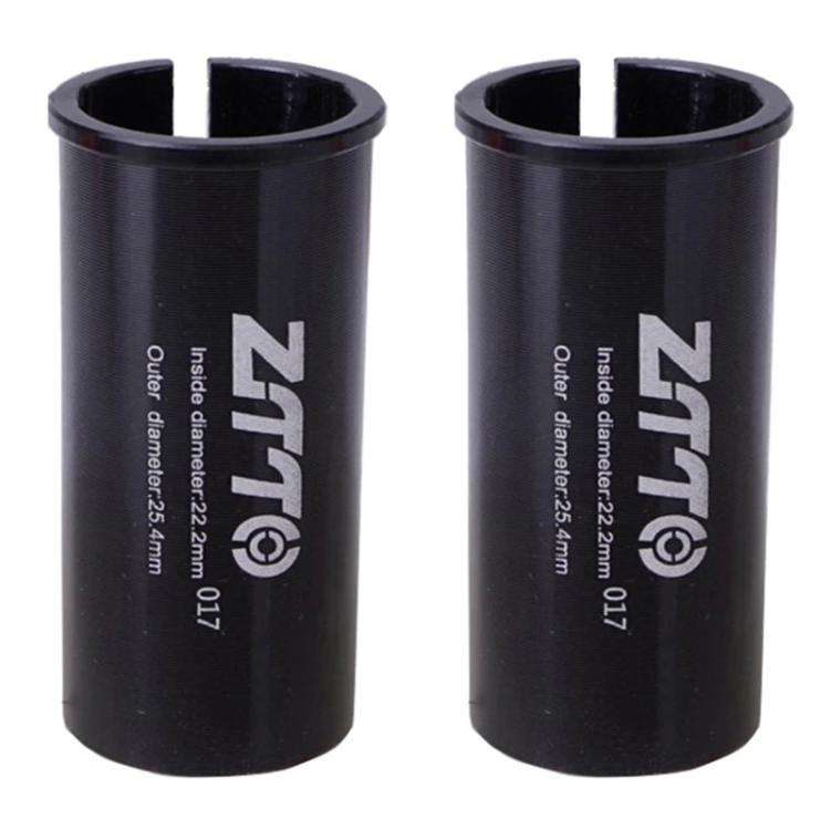 2pcs ZTTO Bicycle Seat Post Conversion Sleeve Reducer Cover, 25.4-27.2mm 001, 27.2-28.6mm 003, 27...