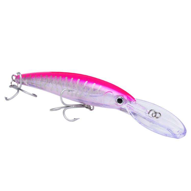 PROBEROS DW627 Long-Distance Casting Large Minnow Lure Fishing Bionic Bait, A, B, C, D, E, F, G, ...