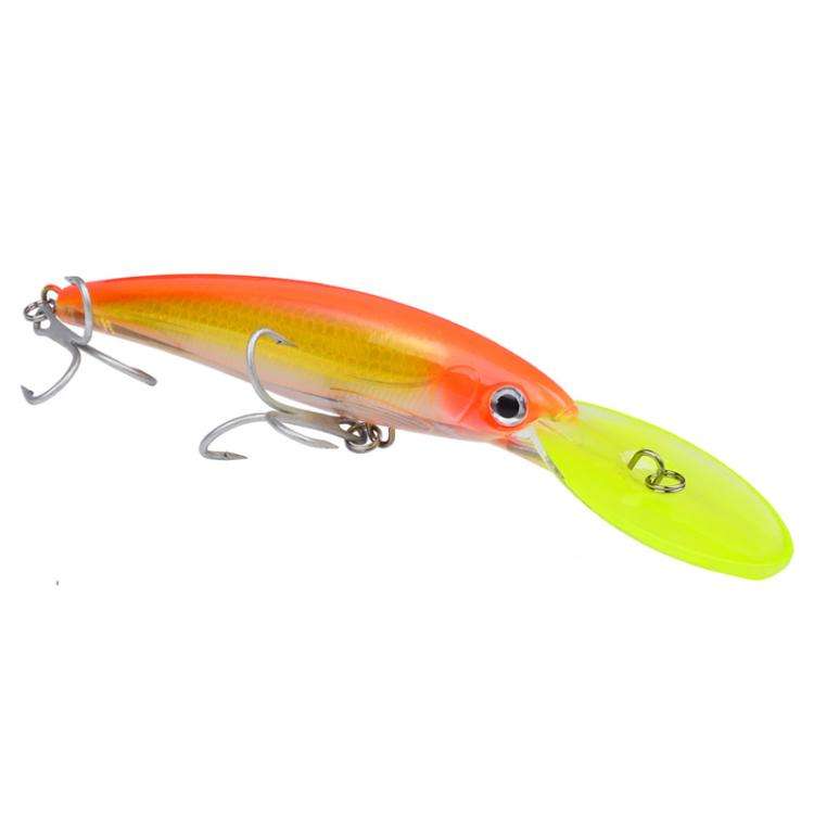 PROBEROS DW627 Long-Distance Casting Large Minnow Lure Fishing Bionic Bait, A, B, C, D, E, F, G, ...