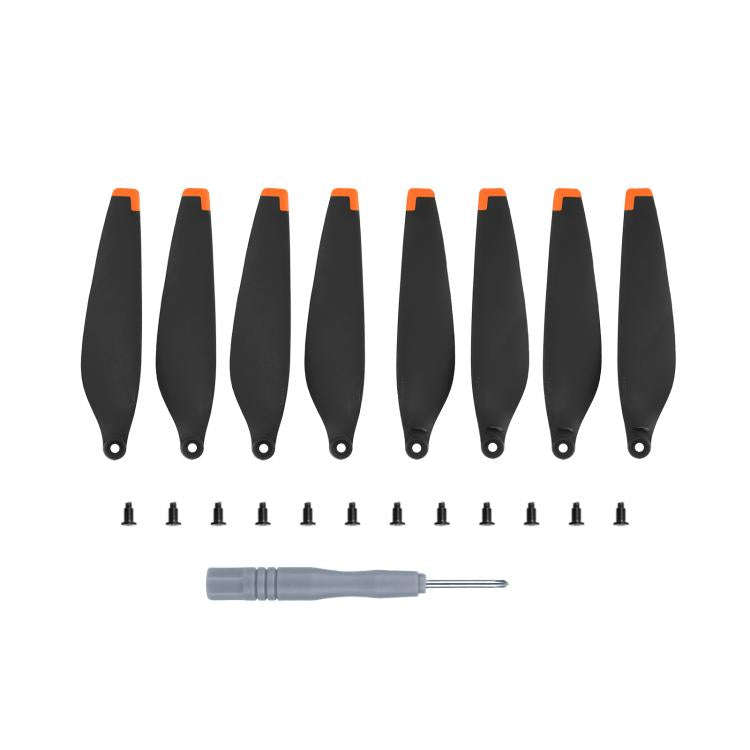 For DJI Mini 3 Drone 8pcs /Set 6030F Propeller Blades Low Noise Wings With Screwdrivers, Orange T...
