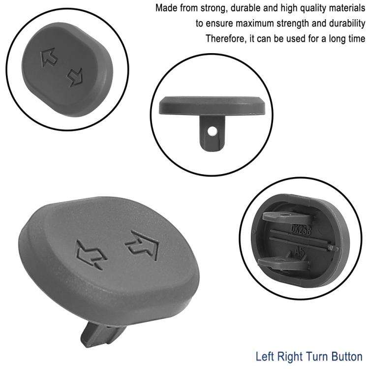 For Ninebot G2 MAX 2 F2 PRO Electric Scooter Turn Signal Switch Button - Replacement LED Light Co...