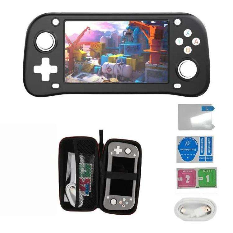 XF43 Retro Handheld Game Console Open Source 4.3 Inch Large Screen Gaming Video Players Console, ...