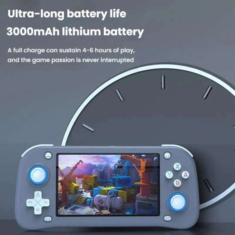 XF43 Retro Handheld Game Console Open Source 4.3 Inch Large Screen Gaming Video Players Console, ...