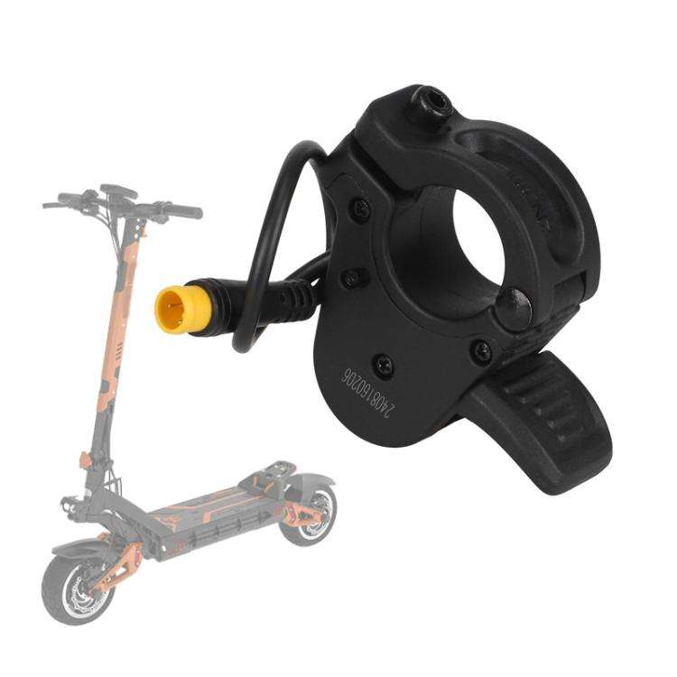For Kukirin G3 Pro Electric Scooter Waterproof Thumb Throttle Accelerator with 3-Pin Connector, F...