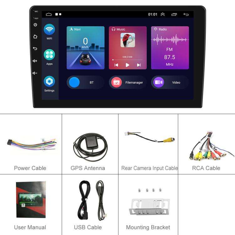 For BMW E46 1999-2005 9 inch WiFi Version Large Screen Carplay Car Navigator Reversing Camera Int...