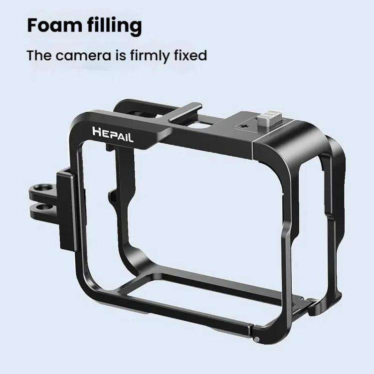 Metal Rabbit Cage Camera Frame Accessories, For Insta360 Ace HEPAIL AC-25, For Insta360 Ace Pro H...