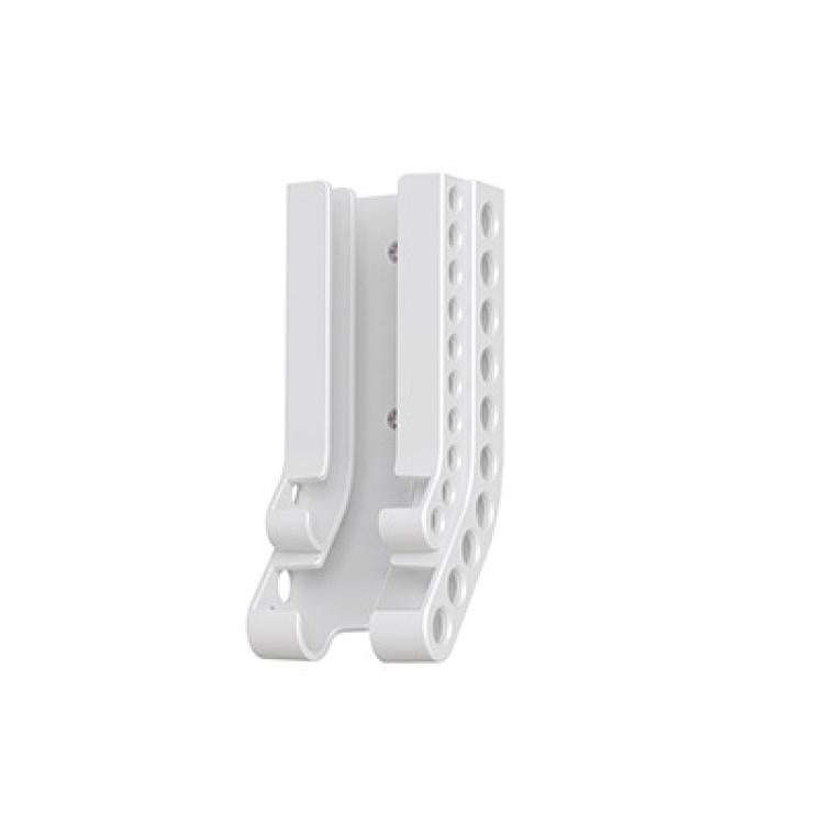 Wall-Mounted Battery Organizer Holds 10 AA & 10 AAA Batteries Space-Saving Battery Storage Rack
