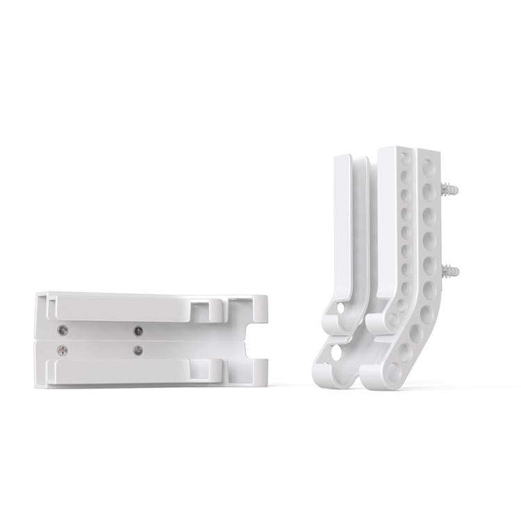 Wall-Mounted Battery Organizer Holds 10 AA & 10 AAA Batteries Space-Saving Battery Storage Rack