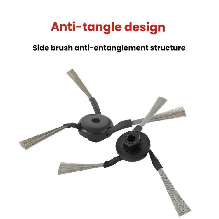 For Dreame X40 Enhanced Edition Robot Vacuum Replacement Parts, 1pair Roller Brush, Mop Pad, Filt...