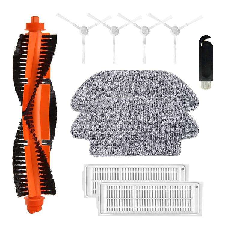 For Xiaomi Mi Robot Vacuum Mop 3C STYTJ02YM Replacement Parts, 10 In 1 Kit, 12 In 1 Kit