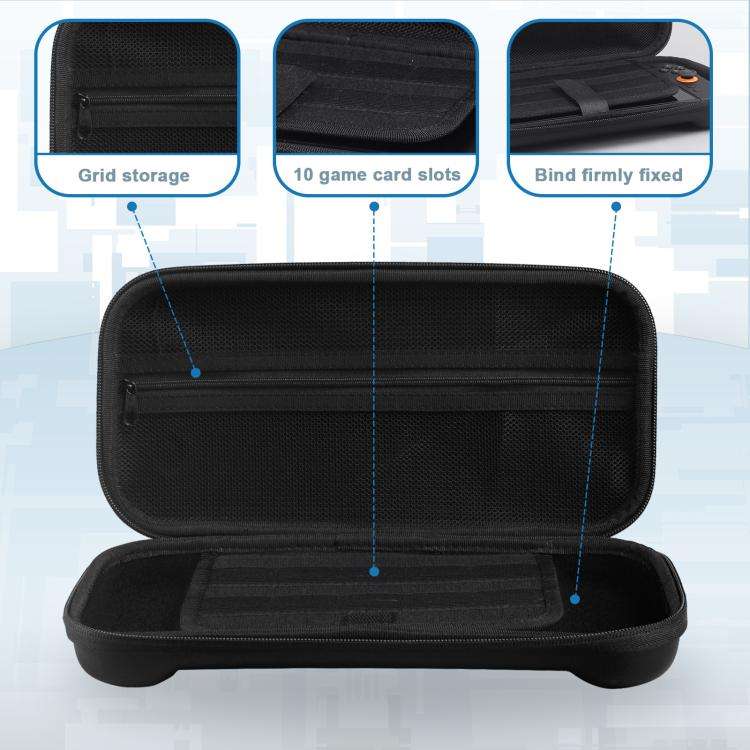 For Nintendo Switch 2 EVA Hard Shell Carrying Case Shockproof  Anti-Crush Protective Travel Case