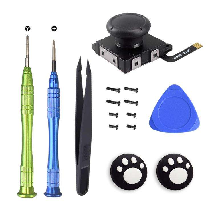Hall Effect Joystick for Nintendo Switch/OLED/Lite Joy-Con Electromagnetic Analog Stick with No D...