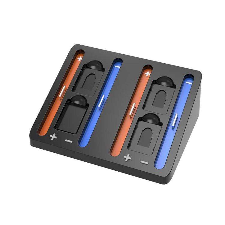 4-in-1 Charging Dock for Nintendo Switch 2 Joy-Con Charging for 4 Controllers with 4 Memory Card ...