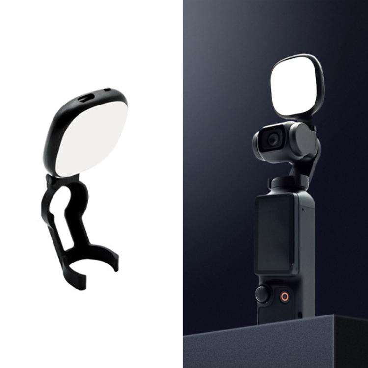 For DJI Osmo Pocket 3 JSR Fixed Frame Head Fill Light, Single Fill Light, With Widening Lens, Wit...