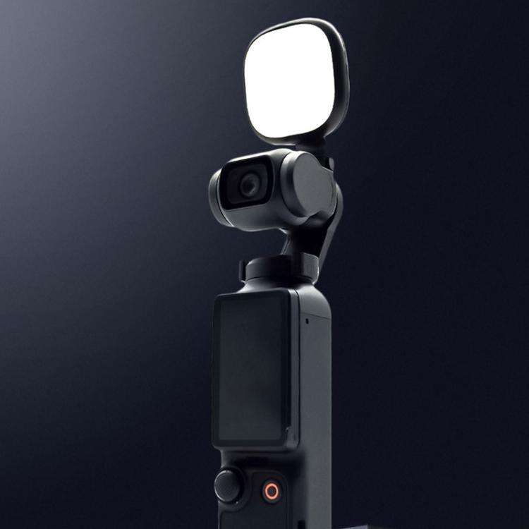 For DJI Osmo Pocket 3 JSR Fixed Frame Head Fill Light, Single Fill Light, With Widening Lens, Wit...
