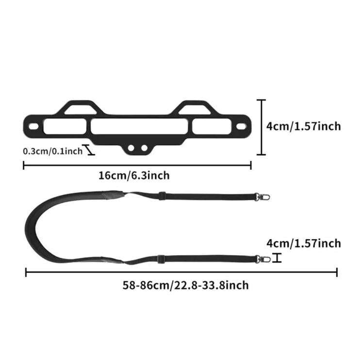 For DJI RC Pro 2 Remote Controller CQT Strap Buckle Holder Aluminum Alloy Hook, Only Buckle, With...