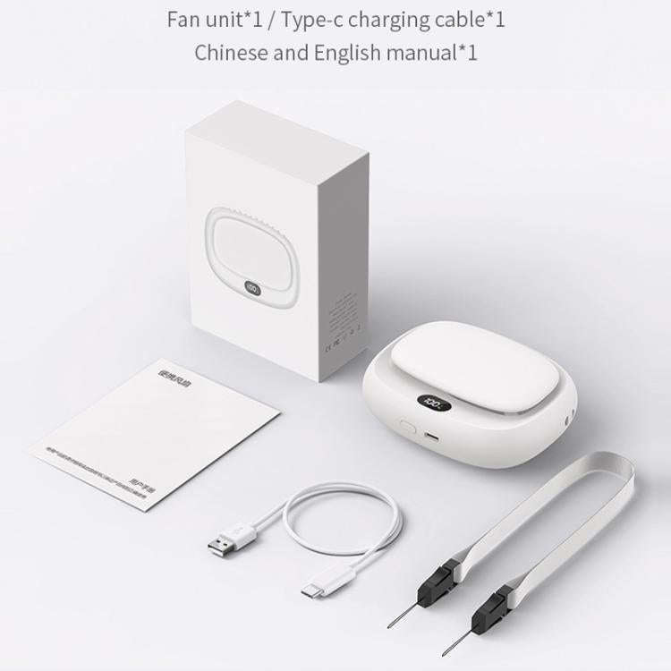 USB Outdoor High-power Bladeless Waist-hanging Portable Fan