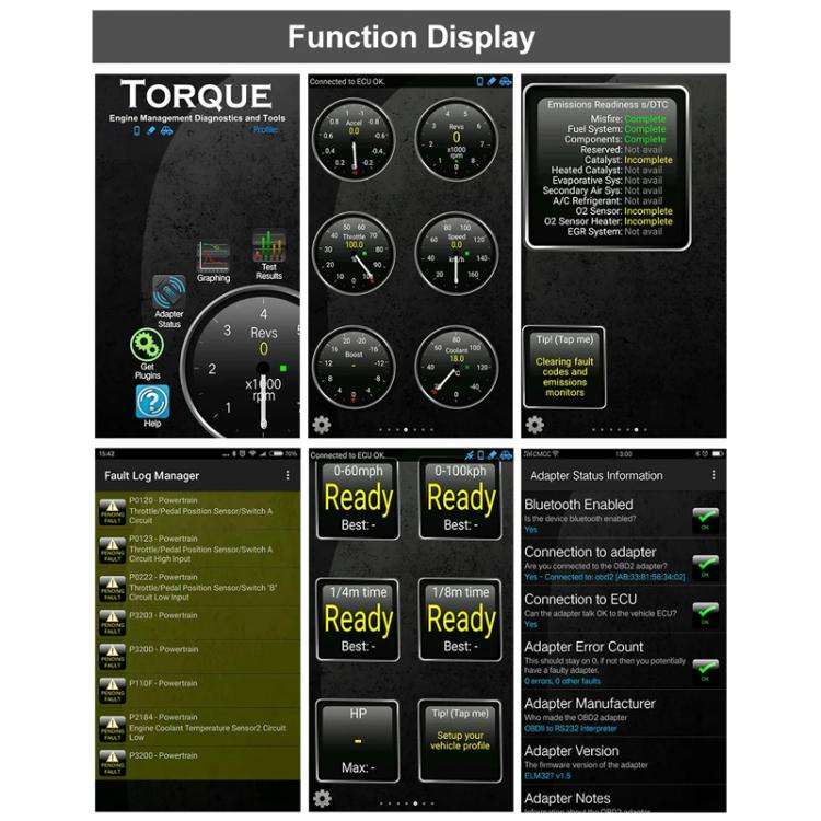 FOXWELL OBD2 WIFI Automotive Fault Detector, FOXWELL F601