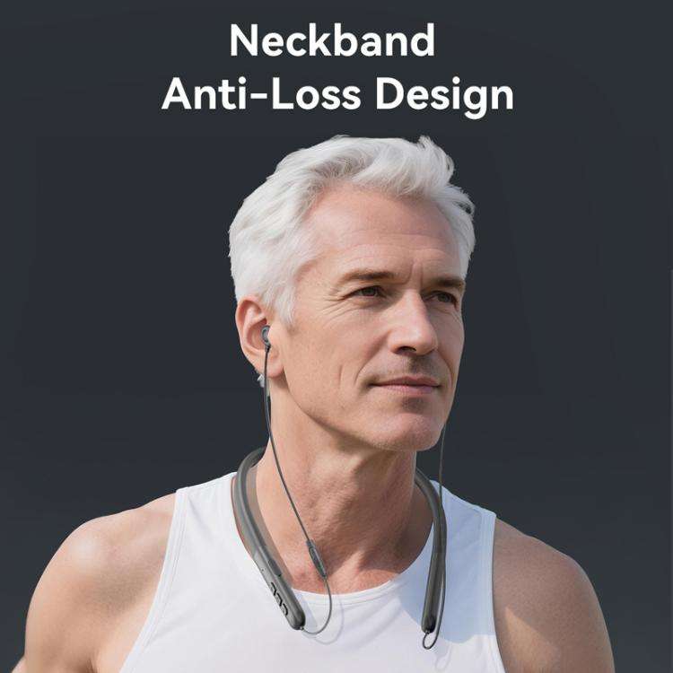 Neckband Bluetooth Hearing Amplifier For Seniors Semi-In-Ear Design With Digital Sound Chip, Long...